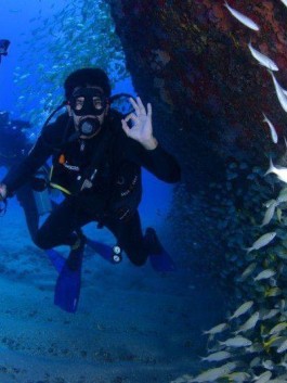 Certificado para submarinismo deportivo